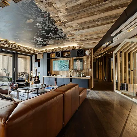 Luxueux Avec Et Jacuzzi Au Pied Des Pistes A - Fr-1-641-1 Lejlighed
